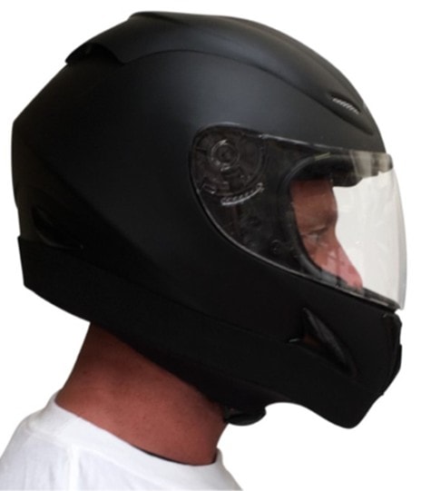 Windjammer 2 PL82 fitted to a full-face motorcycle helmet